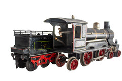 Very Rare 1902-1906 Märklin 2-B-1 1-Gauge CE 1021 4-4-2 Clockwork Locomotive