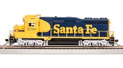 BROADWAY LTD (HO) 7561 ATSF WARBONNET GP30 RD# 2710 PARAGON 4 ROLLING THUNDER
