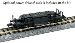 HOn30/HOe Aru-Model Narita 2-Axle Single-Ended Bonnet Railbus Kit H0e Gauge 009