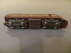 HO Austrian Lighted Pennsylvania #5772 Diesel Locomotive-Kncl Cplr-8 Whl Dr-A253