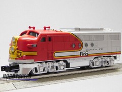 LIONEL SANTA FE LIONCHIEF DIESEL LOCOMOTIVE #157 O GAUGE train 5.0 2323110-E NEW