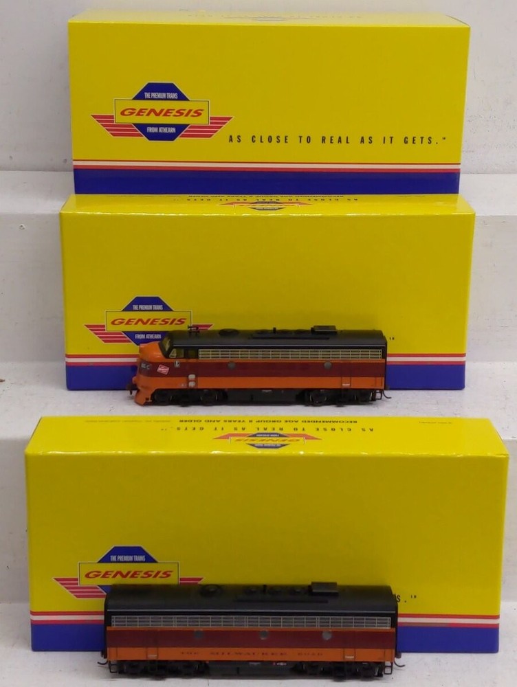 Athearn 0G3200B HO Scale Milwaukee F9A & F9B Locomotive Set #86C & 86D LN/Box