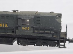 As Is MRC N Scale RSD-15 Diesel Locomotive Pennsylvania 8615 Parts Repair