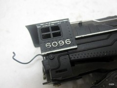 FOR REPAIR Marx HO 4-6-4 Steam Locomotive, Model 6096 With Smoke Unit
