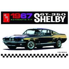 AMT 1/25 ’67 Shelby GT350 White AMT800 Plastics Car/Truck 1/24-1/25