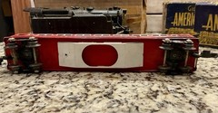 American Flyer Prewar O Gauge #561 Locomotive,Tender, 2 Passenger Cars & Baggage