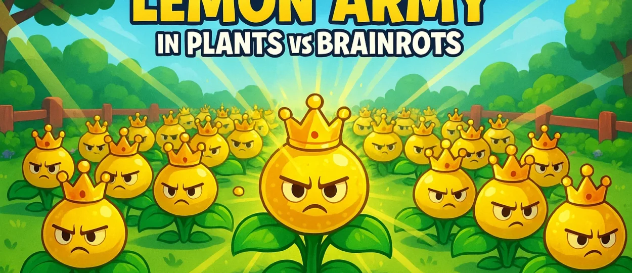 Building the Ultimate Lemon Army in Plants Vs Brainrots – Full Guide & Insights